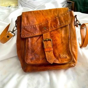 Authentic Bed Stu leather crossbody bag.